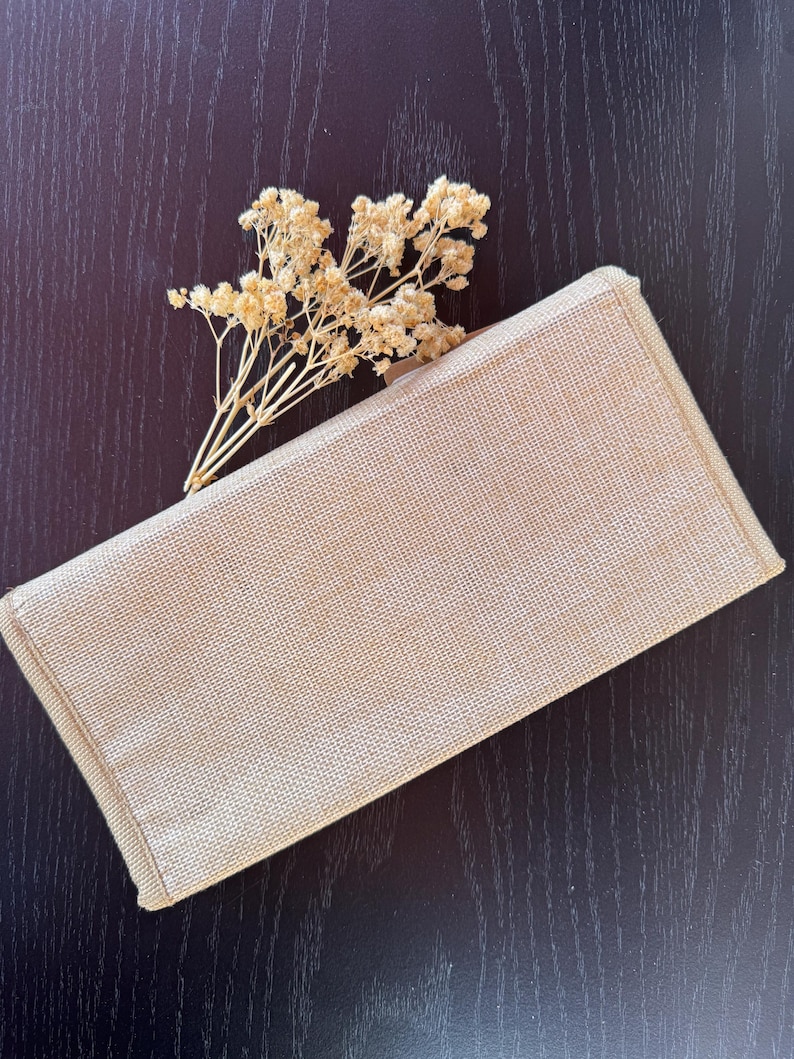 Handmade Jute Wallet – Eco-Friendly & Minimalist | Rustic Sustainable Wallet | Thoughtful Gift